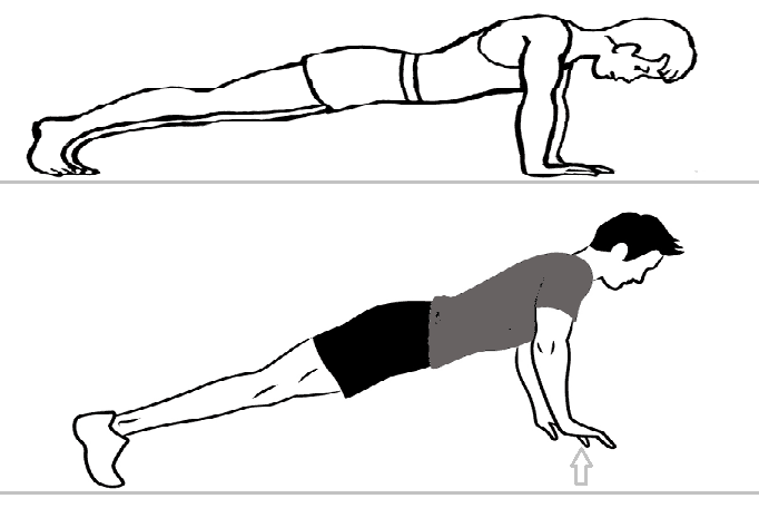 plyometric pushup exercise
